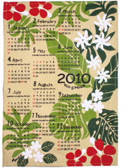 トロピカル　ハワイアンカレンダー